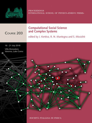 cover image of Computational Social Science and Complex Systems